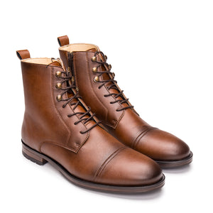 Lore Brown Ankle Boots